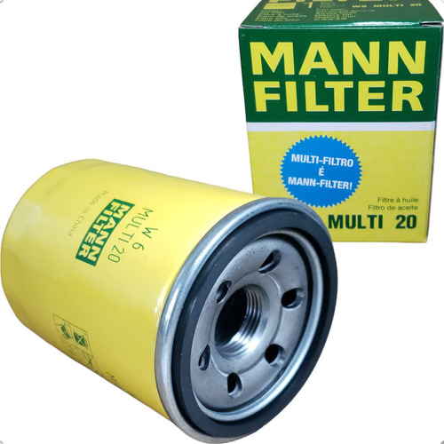 Filtro De Oleo Mann Filter Honda Fit 1.4 16v 2011 2012 2013