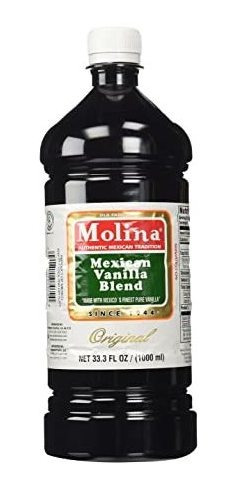 Molina Vainilla Mexicana Vainilla Mezcla Vainillina Extracto