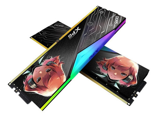 Ram Ddr5 7200mhz 32gb 2x16 Lancer Rgb Mera Ax5u7200c3416g-dc