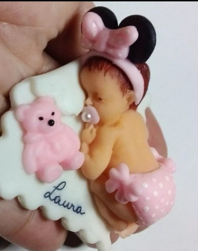 30 Lembrancinhas Maternidade , Imã, Chaveiro, Biscuit