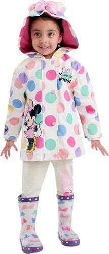 Impermeable Infantil Minnie Mouse Chamarra Disney 1198218