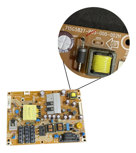 Placa Fonte Tv Aoc Le32d1440/20 715g5827-p03-000-002h