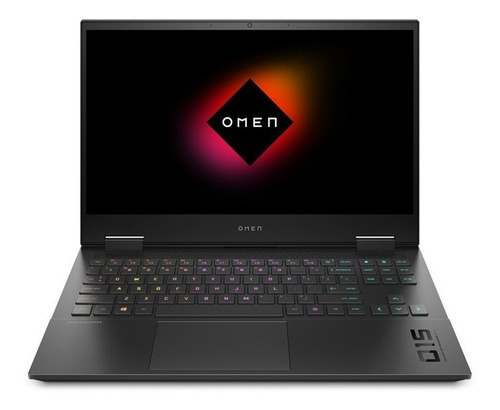 Notebook Hp Omen/ Rtx 2060/core I 5 10th G./512 Gb Ssd+32opt Color Negro