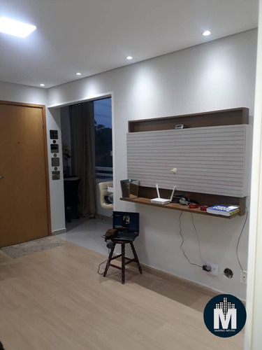 Imagem 6 de 15 de Apartamento Á Venda 2 Quartos, Sacada, 1 Vaga De Garagem - Cotia - Lm392