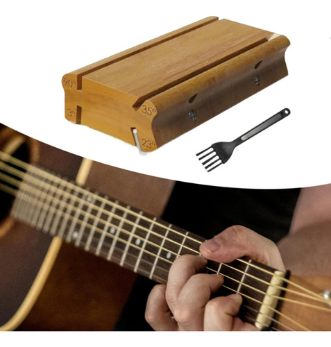 Traste De Traste De Guitarra 3 En 1, Lima Biselada De