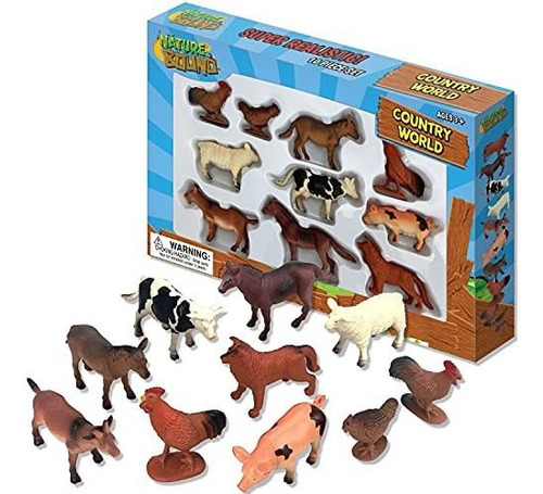 Figuras De Animales - Nature Bound Toys - Country World Farm