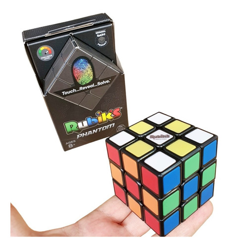 Cubo Rubik's 3x3 Phantom Hasbro Original Fantasma Color 