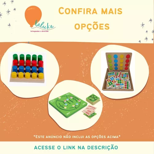 Quebra-Cabeça Infantil Desafio das Cores - Jogo Educativo 20 Peças