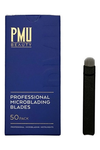 50 Lâminas Pmu Beauty 18u 0.15mm Flex Nano Lovbeauty Biotech