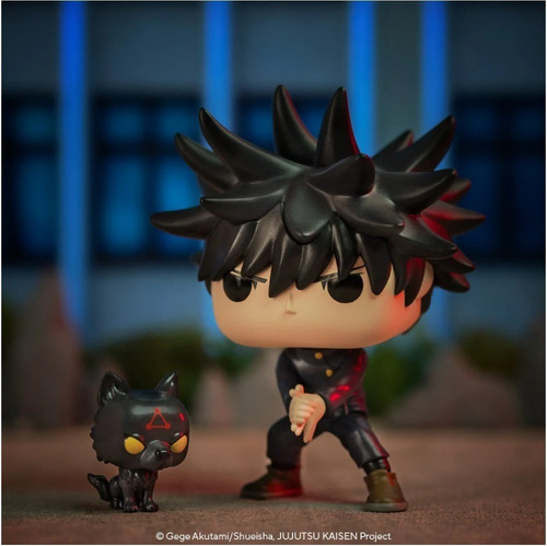 Jujutsu Kaisen Megumi Fushiguro Y Perro Funko Pop #1112