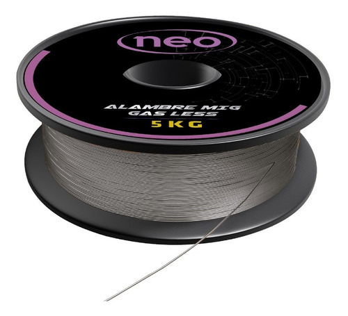 Alambre Mig C/flux P/soldar Sin Gas 0.8mm X5kg Neo