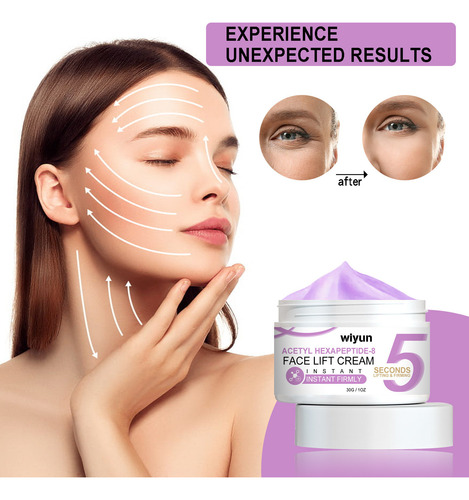 Creme De Lifting Facial Instantâneo P Acetil Hexapeptídeo 8