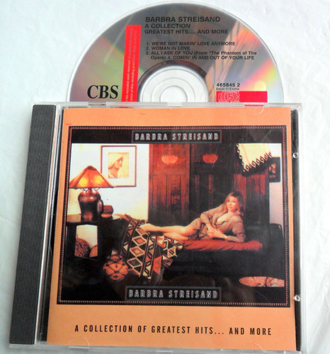 Barbra Streisand - A Collection Greatest Hits And More Cd  