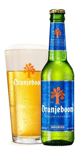 Cerveza Oranjeboom Original 330 Ml Cerveza Lager Holandesa