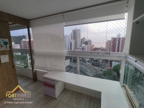 Imagem 5 de 20 de Apartamento Com 3 Dormitórios À Venda, 130 M² Por R$ 850.000,00 - Canto Do Forte - Praia Grande/sp - Ap4681