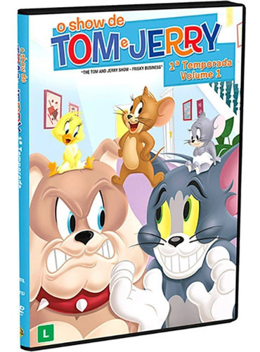 Dvd O Show De Tom E Jerry (novo)
