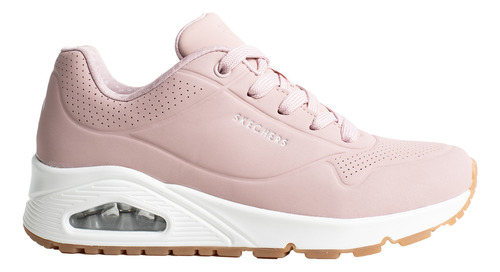 Zapatillas Skechers Uno Stand On Air Mujer Moda Rosa