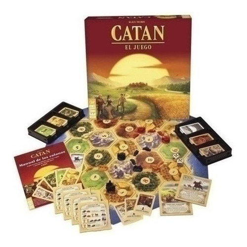 Imagen 2 de 4 de Juego De Mesa - Catan - 6 Cuotas