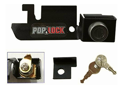 Pop & Lock Pl2310 Cerradura De Puerta Trasera Manual Para