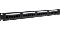 Comprar Patchera De 24 Puertos Cat6e Montable Racks Organiza Cables