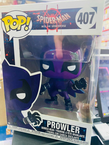 Funko Pop 407 Prowler Spider-man Into The Spiderverse