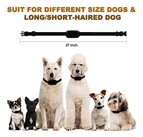 Axhpn Collar Antiladridos Recargable Para Perros Con Vibraci