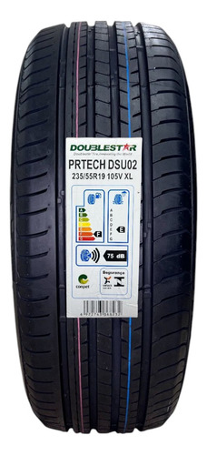 Pneu 235/55r19 105v Xl Tl Doublestar Prtech Dsu02 Índice De Velocidade V