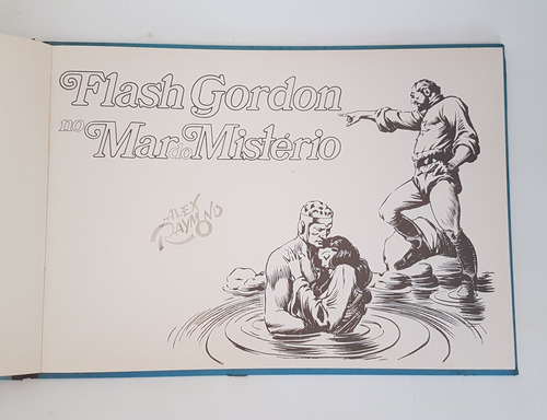 Hq Flash Gordon Mar Do Mistério Reprint 1978 Ebal Seminovo (Usado)