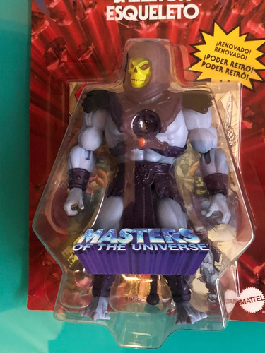 He Man Origins Mattel Wave 9 Mantena, He Man, Skeletor Pig H (Usado)