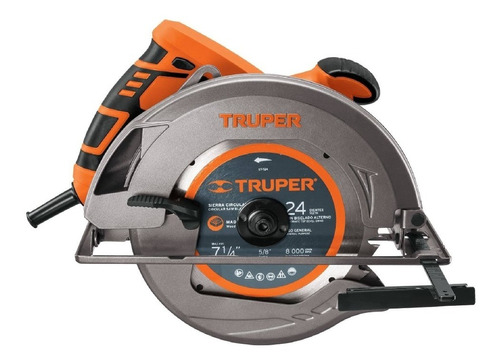 Sierra Circular Profesional Truper 1500w  7¼ K37