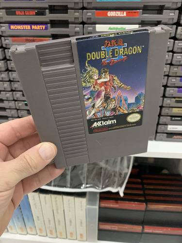 Double Dragon 2 Nes Nintendo Jogo 100% Original Raro (Usado)