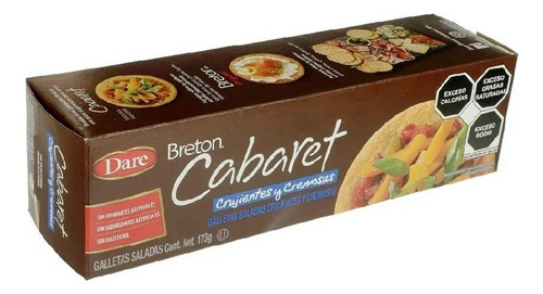 Galletas Saladas Dare Bretón Cabaret Crujientes Y Cremosas 1