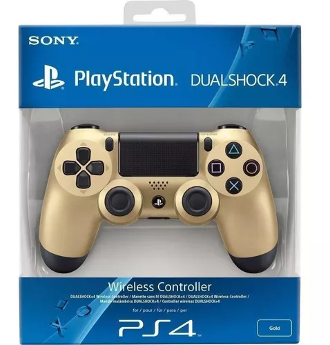 Joystick Dualshock 4 Sony Gold Dorado Ps4 - Daleplay