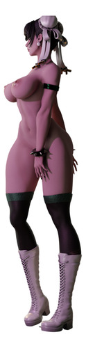 Chun Li Nsfw Base Redonda Street Fighter - Impre 3d