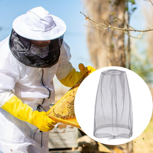 Cabeza Neta De Malla Ventilada Protección Contra La Gris