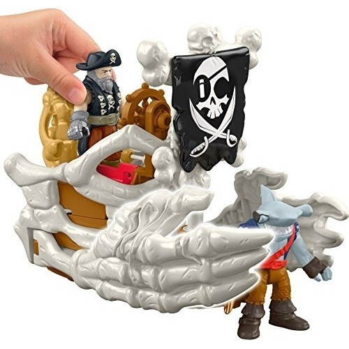 Fisher-price Imaginext Pirate Billy Bones .boat