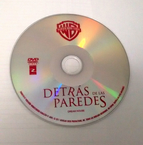 Detras De Las Paredes / Dream House En Dvd (solo Disco)