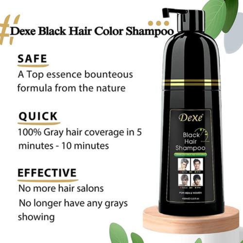 Vedora Instant Black Hair Shampoo 400ml - ChampĂș Semipermane