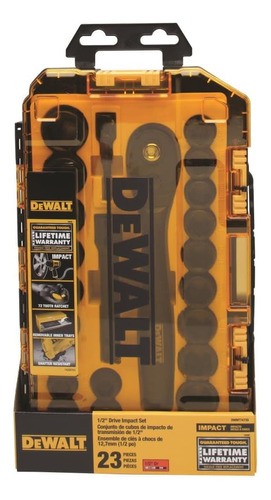 Juego De Dados De Impacto Dewalt, Accionamiento, Para Sujeta