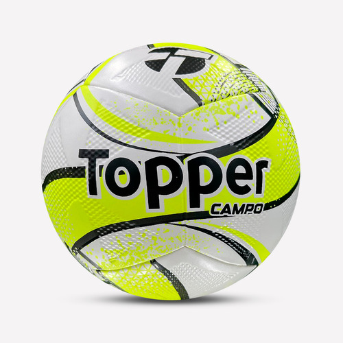 Bola De Futebol Slick Campo Usee Brasil Topper Cor Amarelo