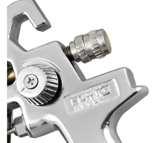 Pistola Pintura Hvlp 600ml Com 2 Jogos De Reparo - Fortg