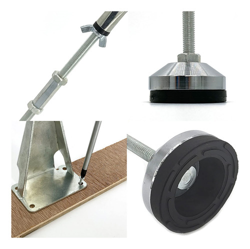 Patas De Soporte De Altura Ajustable Para Marco De Cama
