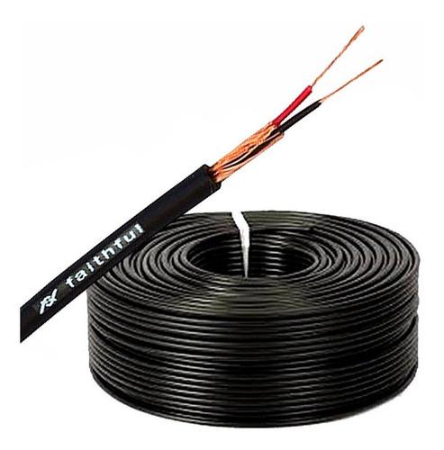Rollo Cable Microfono Audio Stéreo 5,7mm Faithful 100m Envio