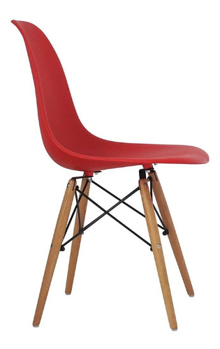 Cadeira Charles Eames Wood Design Cores Nf + Garantia Dsw