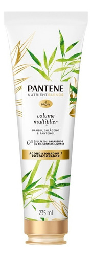 Acondicionador Pantene Nutrient Blends Bamboo Volume 235ml