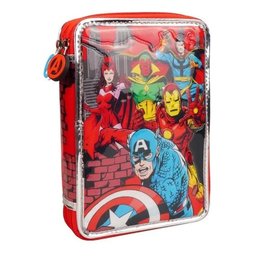 Cartuchera Escolar Avengers Marvel Comic Super Héroes