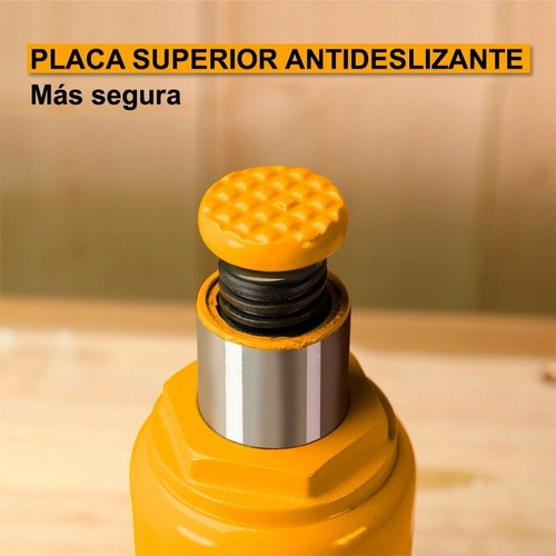 Gata Hidraulica Botella 12 Toneladas Tc5358 Hbj1202 Ingco
