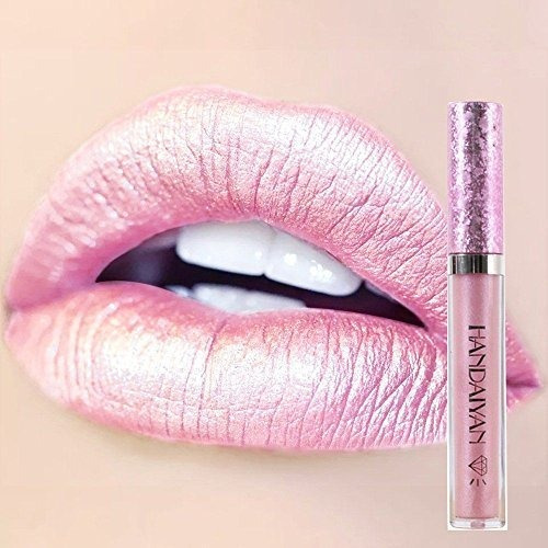 Dongxiub Metallic Diamond Liquid Glitter Shimmer Lipstick Ba