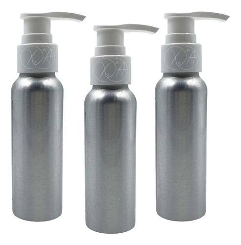 Envases Botellas Aluminio 80 Ml Dosificador Dispensador X 15