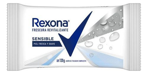 Pack X3u Rexona Jabon En Barra X120g Sensible